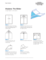 Paper Airplane Templates, Page 4