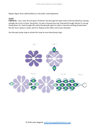 Pretty Paisley Bracelet Beading Pattern, Page 3