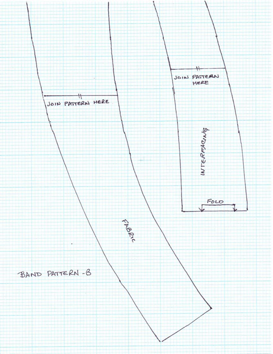 Wide-Brim Sun Visor Sewing Pattern Template, Page 10
