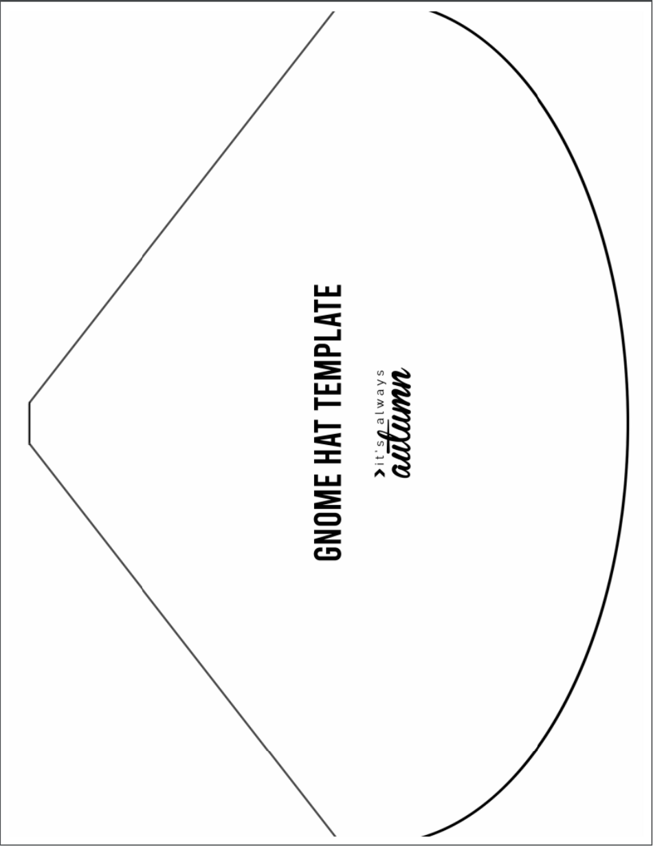Gnome Hat Template - Varicolored, Page 3