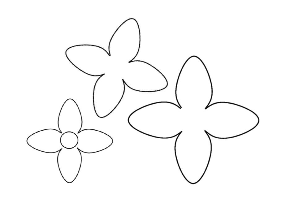 Paper Water Lily Templates, Page 5