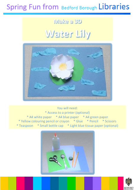 Paper Water Lily Templates