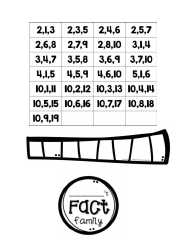 Fact Family Flower Templates - Teacher&#039;s Breathing Space, Page 3