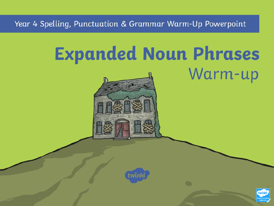 Expanded Noun Phrases WarmUp Download Printable PDF Templateroller