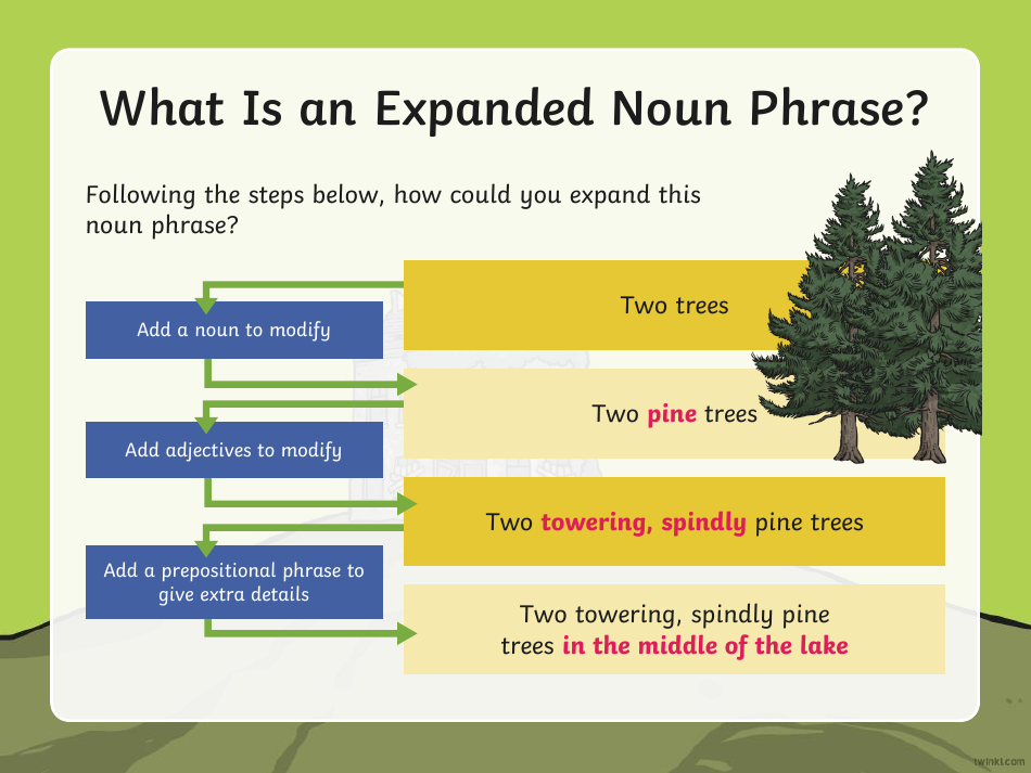 Expanded Noun Phrases Warm-Up, Page 4
