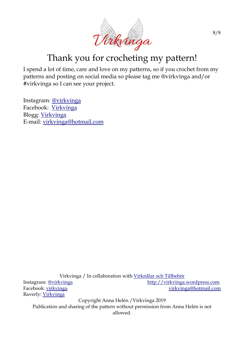 Hanging Flowerpot Crochet Pattern - Anna Helen, Page 8