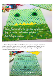 Monster Pillow Sewing Templates - Onitnotinit Ltd, Page 10