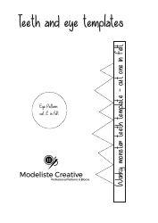 Monster Pillow Sewing Templates - Onitnotinit Ltd, Page 6