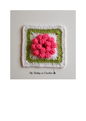 Majestic Bloom Granny Square Free Crochet Pattern, Page 15