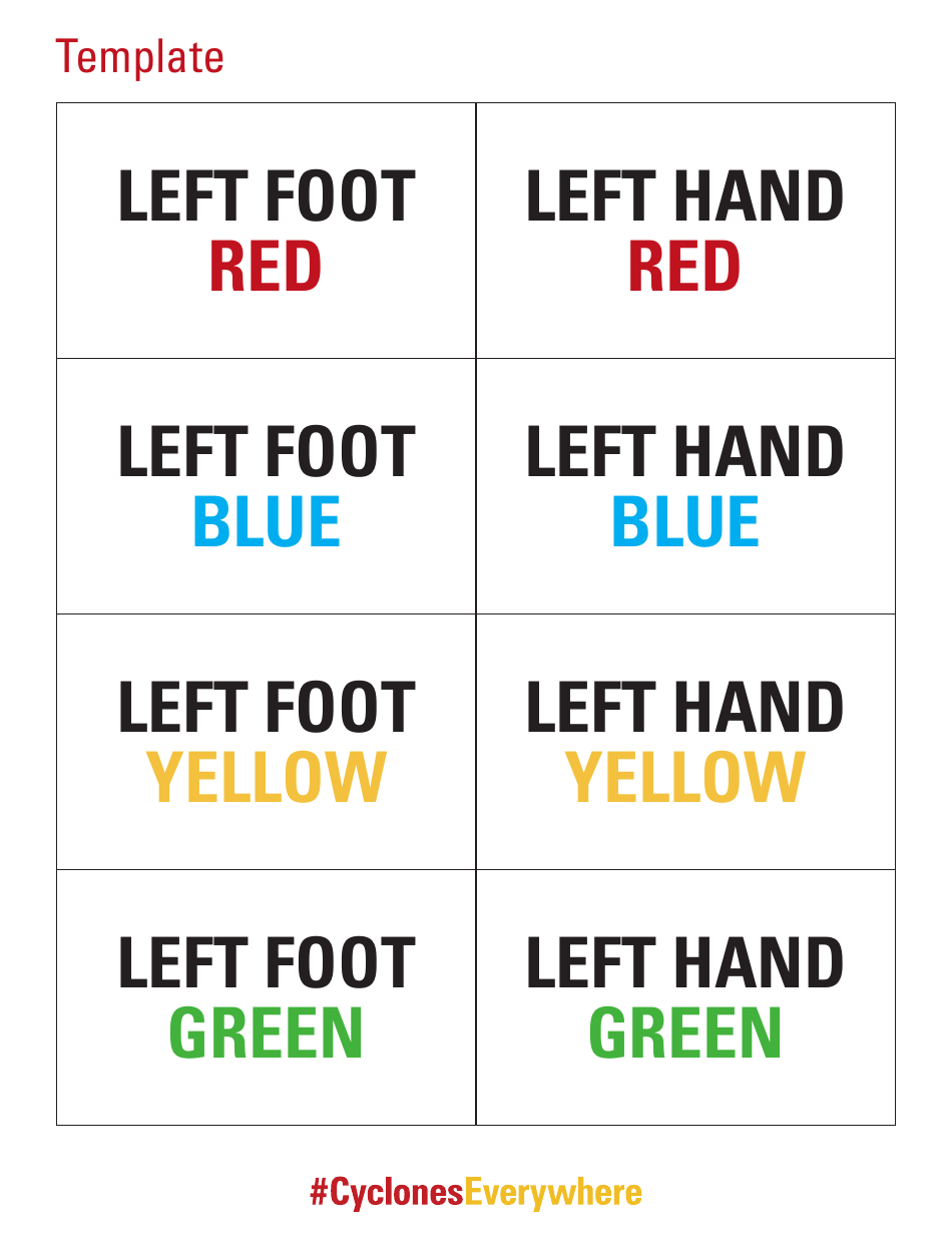 Lawn Twister Print Templates, Page 3