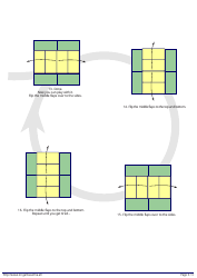 Infinite Flipper Origami, Page 3