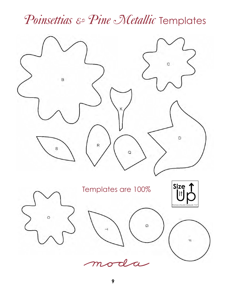 Starry Eve Quilt Pattern Templates - Moda Fabrics, Page 10