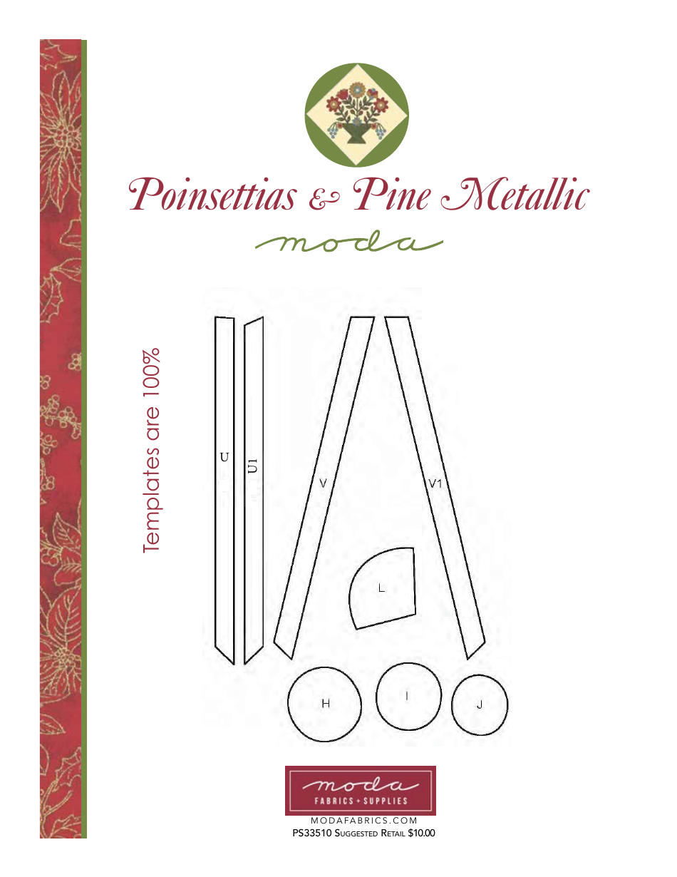 Starry Eve Quilt Pattern Templates - Moda Fabrics, Page 12