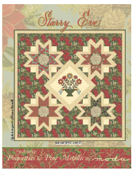 Starry Eve Quilt Pattern Templates - Moda Fabrics