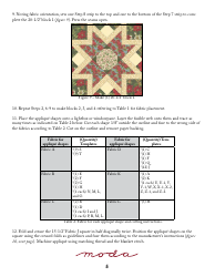 Starry Eve Quilt Pattern Templates - Moda Fabrics, Page 6