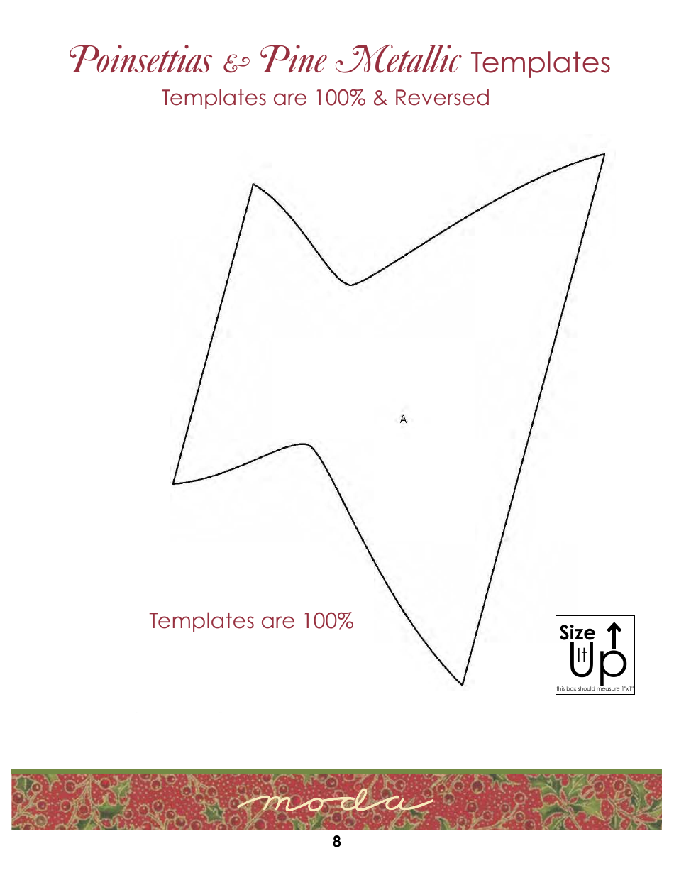 Starry Eve Quilt Pattern Templates - Moda Fabrics, Page 9