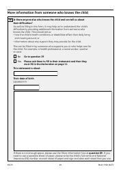 Form DLA1 CHILD Disability Living Allowance for a Child Under 16 - United Kingdom, Page 10