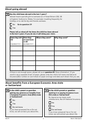 Form DLA1 CHILD Disability Living Allowance for a Child Under 16 - United Kingdom, Page 4