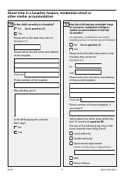 Form DLA1 CHILD Disability Living Allowance for a Child Under 16 - United Kingdom, Page 5