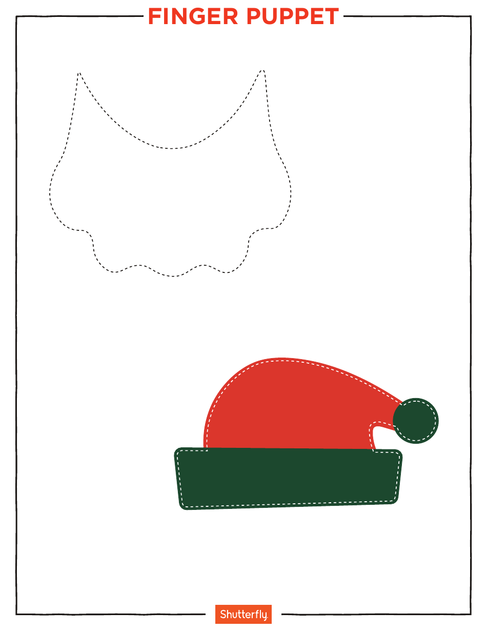 Christmas Finger Puppet Templates - Shutterfly, Page 3