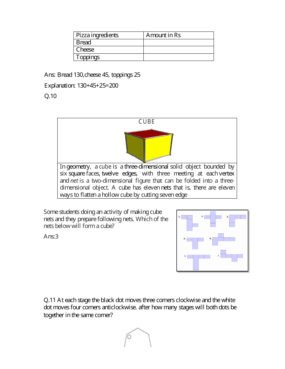 Grade 7 Teachers Handbook - Comparing Quantities, Page 15