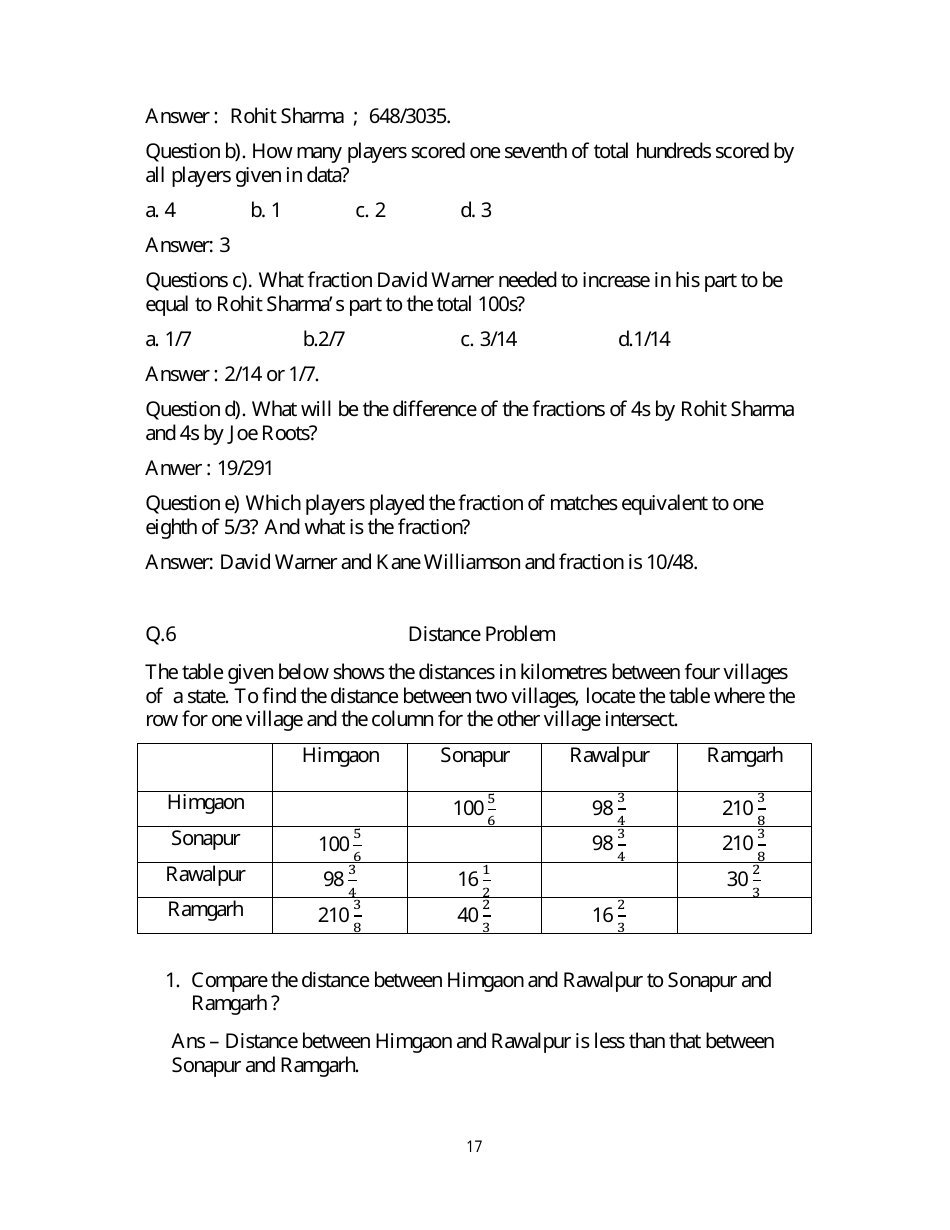 Grade 7 Teachers Handbook - Comparing Quantities, Page 20
