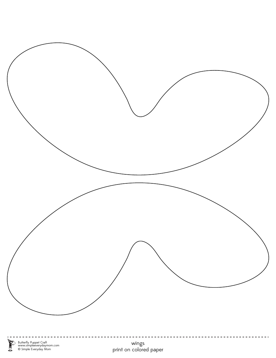 Butterfly Puppet Craft - Simple Everyday Mom, Page 3