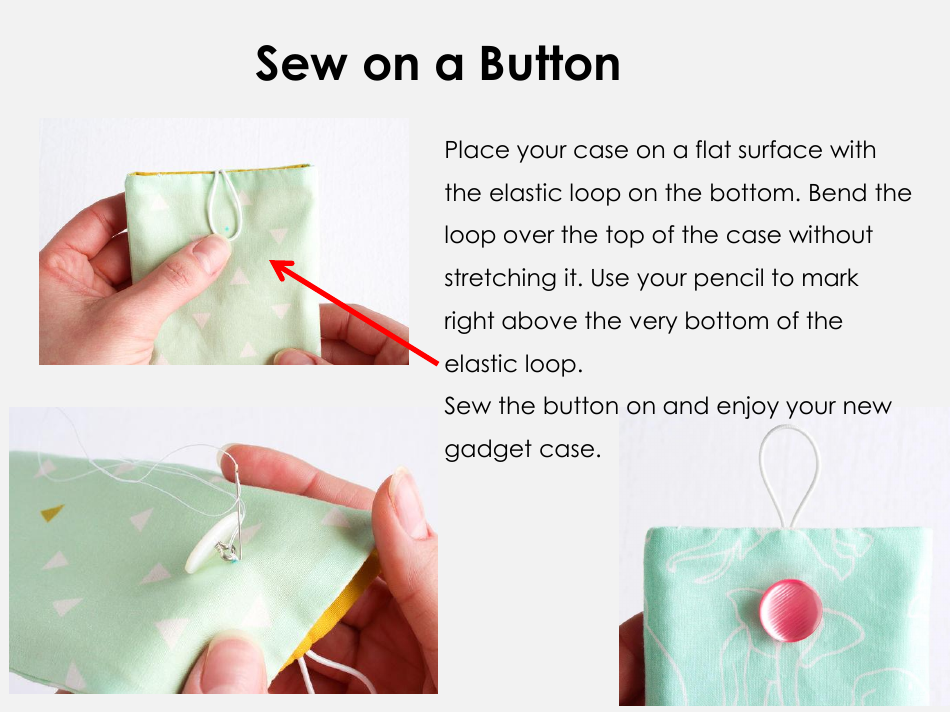 Phone Case Sewing Pattern, Page 31