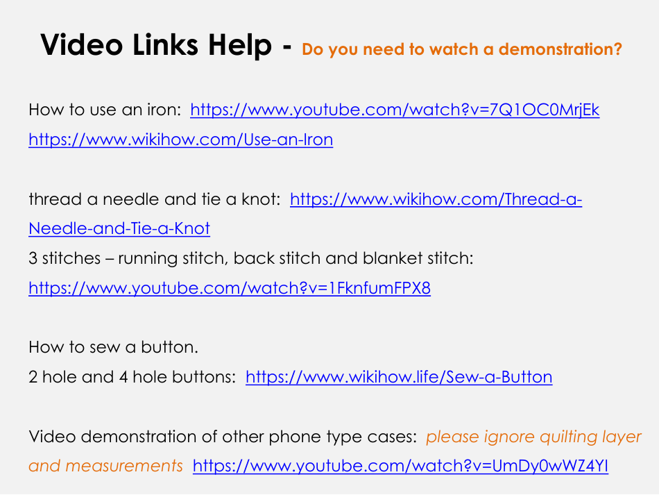 Phone Case Sewing Pattern, Page 3