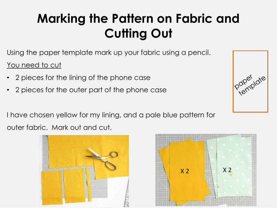 Phone Case Sewing Pattern, Page 8