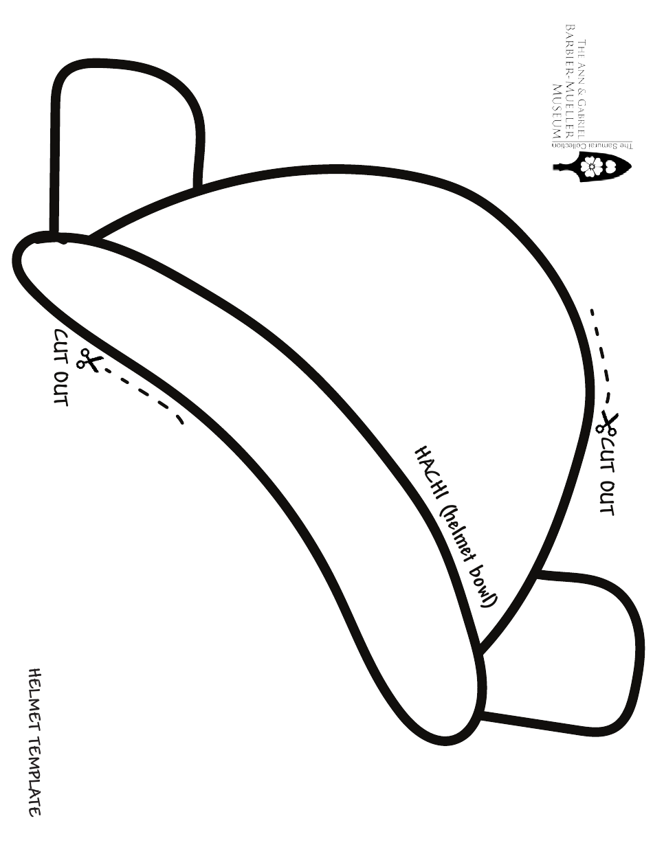 Samurai Helmet and Mask Templates, Page 3