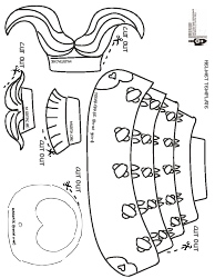 Samurai Helmet and Mask Templates, Page 7