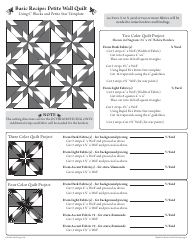 Hunter&#039;s Star Wall Quilt Block Pattern - Studio 180 Design, Page 2