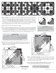 Hunter&#039;s Star Wall Quilt Block Pattern - Studio 180 Design, Page 8