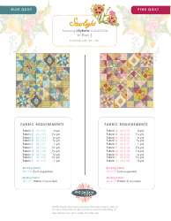 Starlight Quilting Pattern - Art Gallery Quilts, Page 3