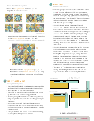Starlight Quilting Pattern - Art Gallery Quilts, Page 7