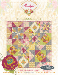 Document preview: Starlight Quilting Pattern - Art Gallery Quilts