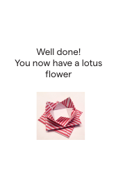 Origami Lotus Flower, Page 6