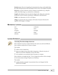 Grade 4 Mathematics Support Document for Teachers: Shape and Space, Page 21