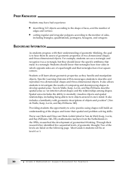 Grade 4 Mathematics Support Document for Teachers: Shape and Space, Page 30