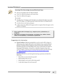 Grade 4 Mathematics Support Document for Teachers: Shape and Space, Page 35