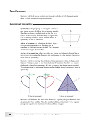 Grade 4 Mathematics Support Document for Teachers: Shape and Space, Page 44