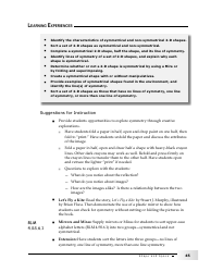 Grade 4 Mathematics Support Document for Teachers: Shape and Space, Page 45