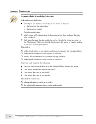 Grade 4 Mathematics Support Document for Teachers: Shape and Space, Page 6