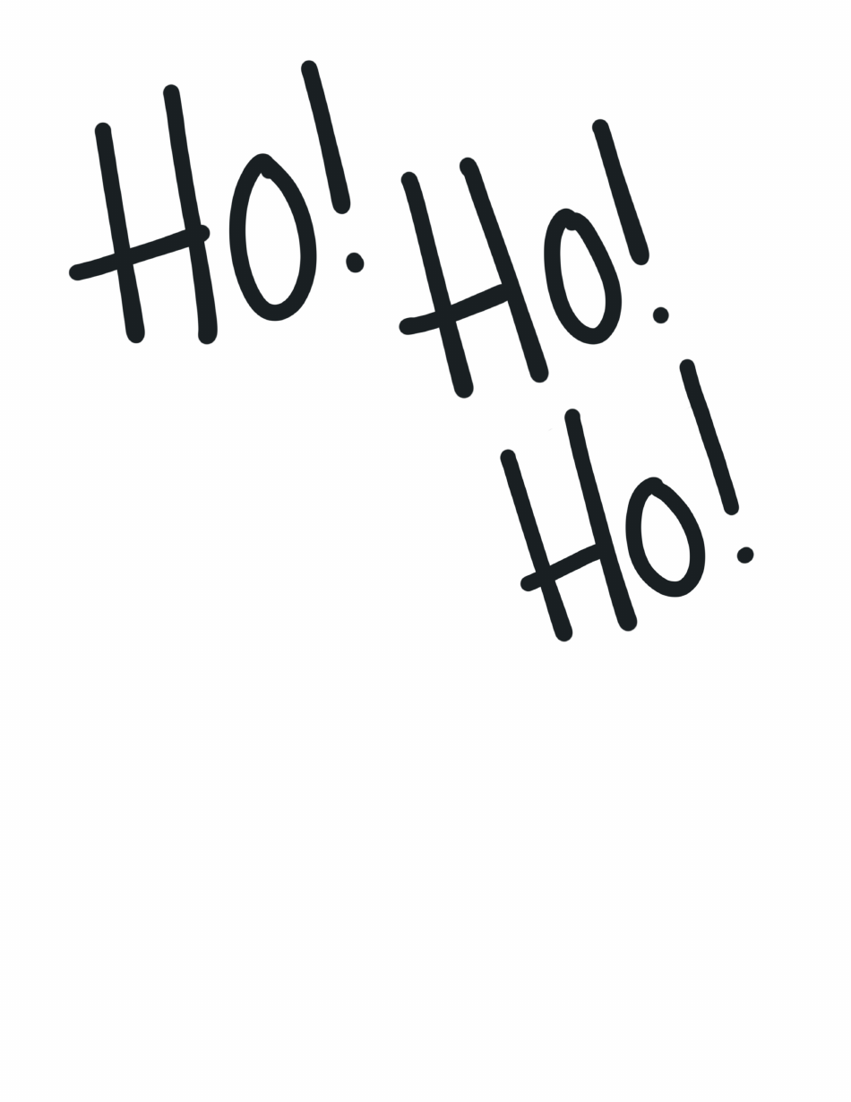 Santa Plate Templates - Color Me Mine Enterprises, Page 3