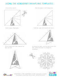 Sea Life Snowflake Pattern Templates - the Kinderart Club, Page 3