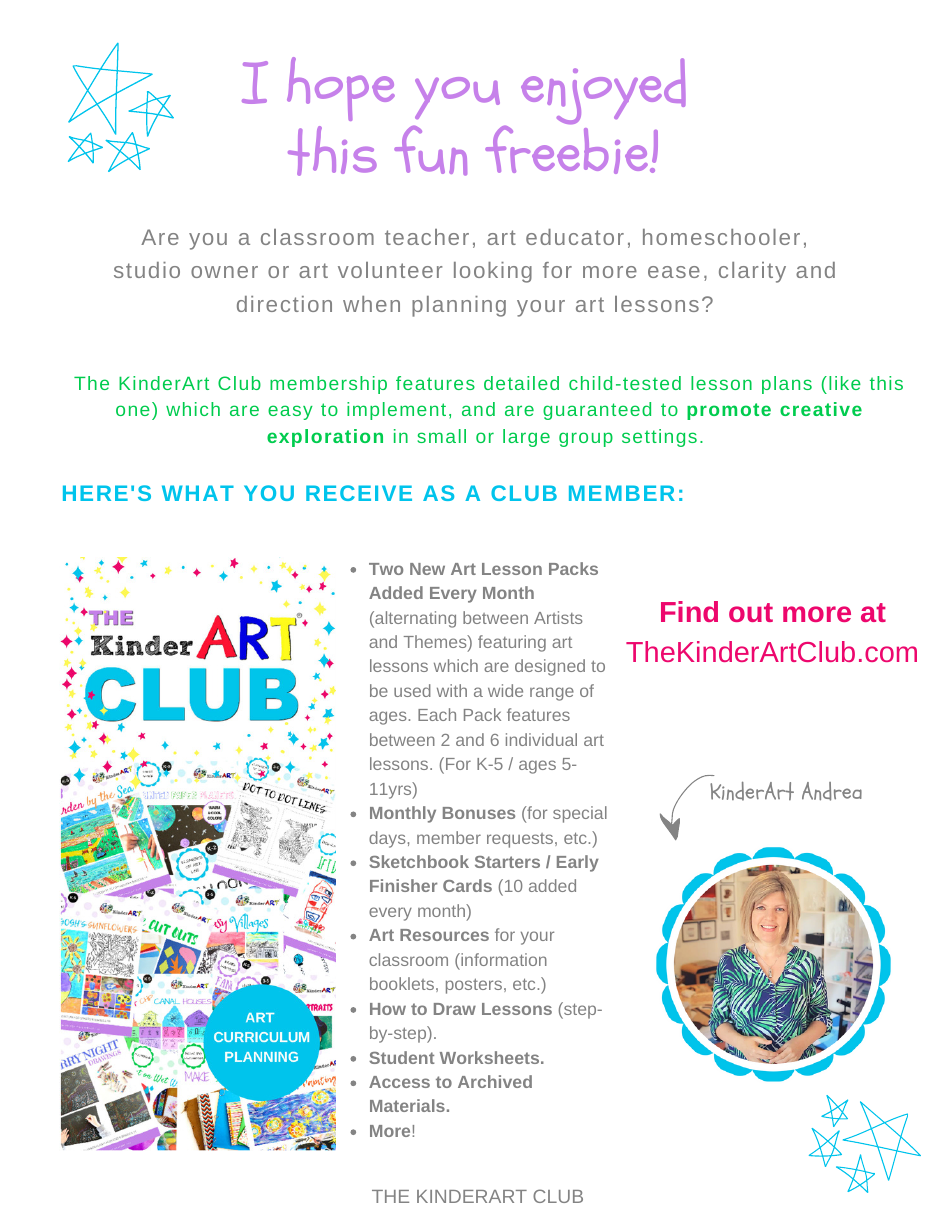 Sea Life Snowflake Pattern Templates - the Kinderart Club, Page 8