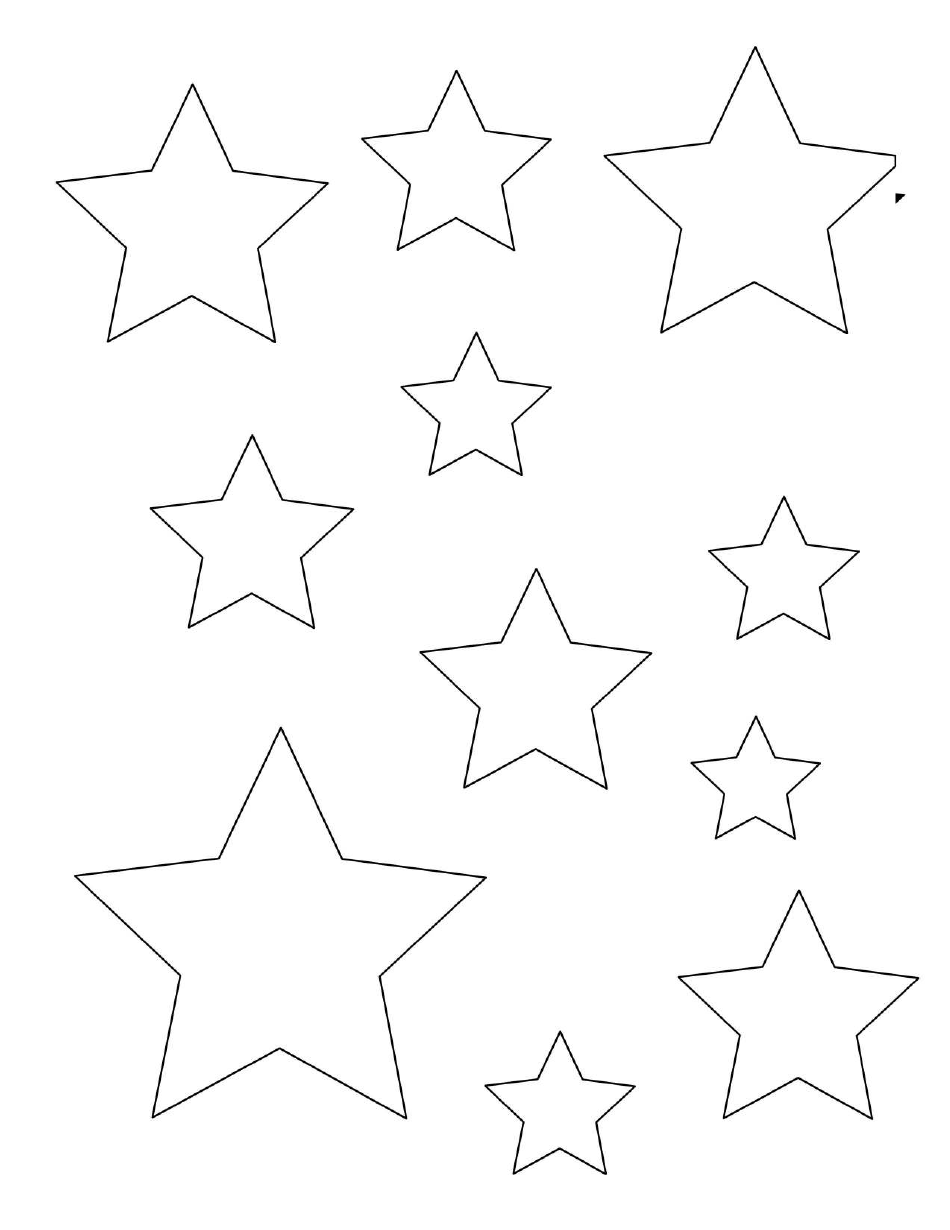 Star Template - Different Download Printable Pdf 