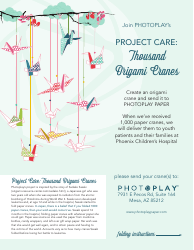 Origami Crane Folding Instructions