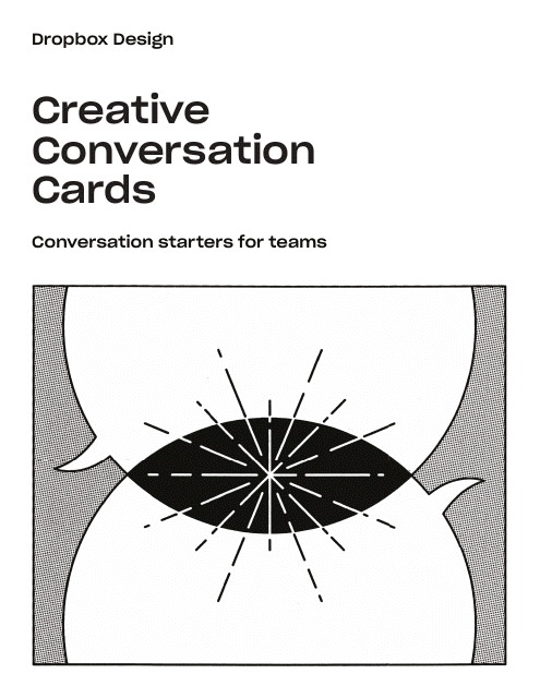 Creative Conversation Card Templates